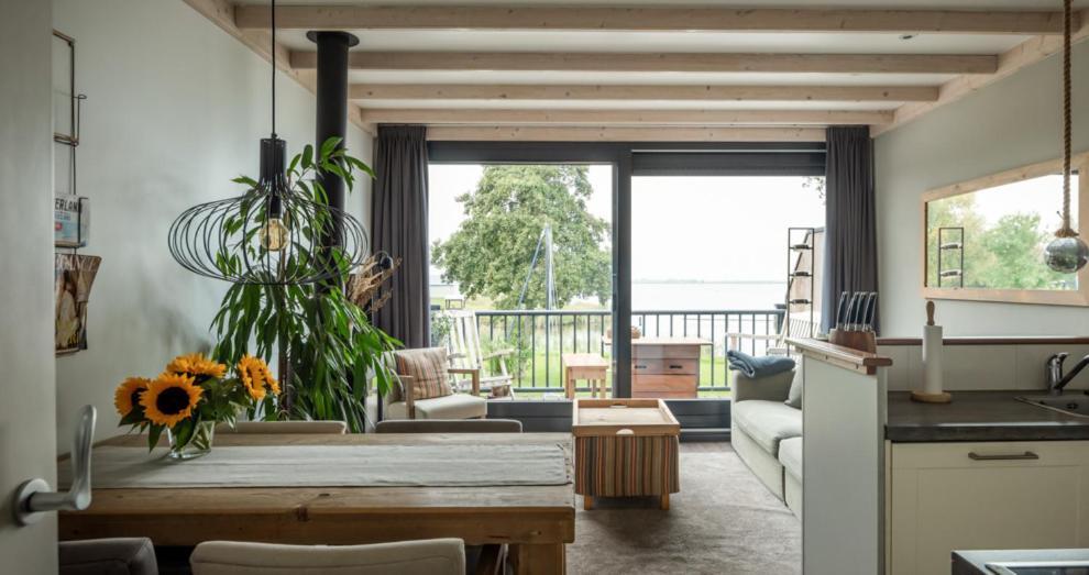 Apartmán Het Schiphuys Langweer Exteriér fotografie